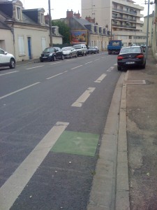Bande cyclable - Bourges à vélo