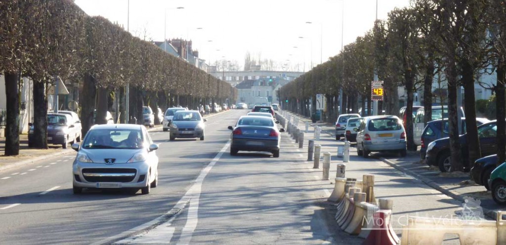 Boulevard Gambetta à Bourges