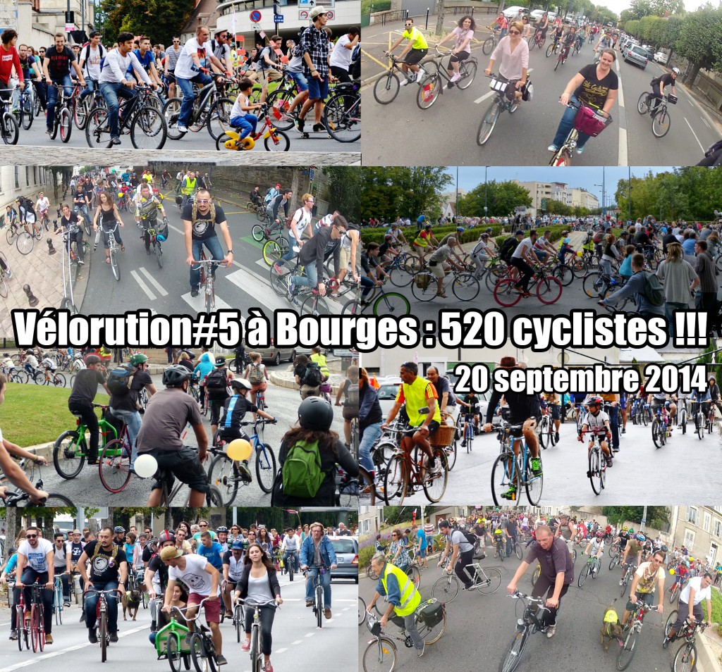 Vélorution 5 à Bourges
