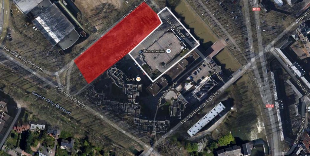 Leclerc Prado et gare routière