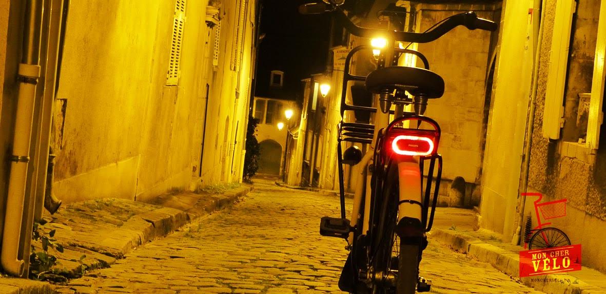 éclairage à vélo