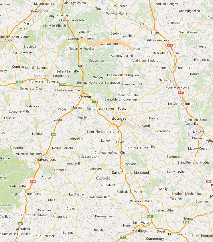 Véloroute de Sologne