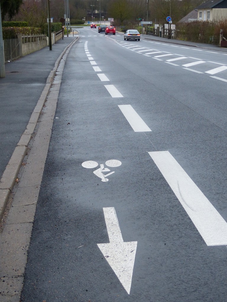 Bande cyclable - Bourges à vélo
