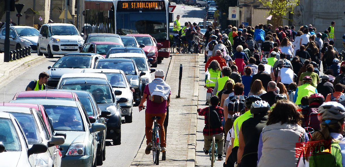 Vélorution#4 à Bourges