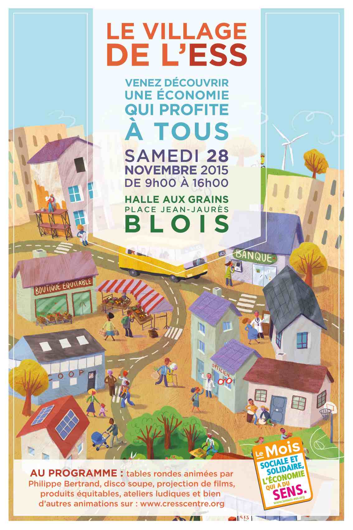 Affiche salon ESS Blois