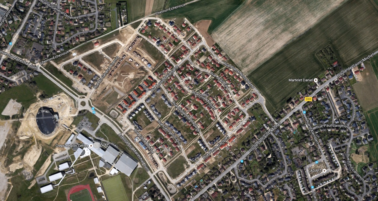 380 logements ZAC du Maréchal Juin Bourges