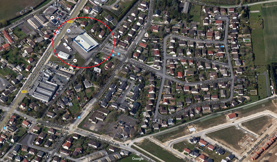 Lidl de la route de Paris, Bourges