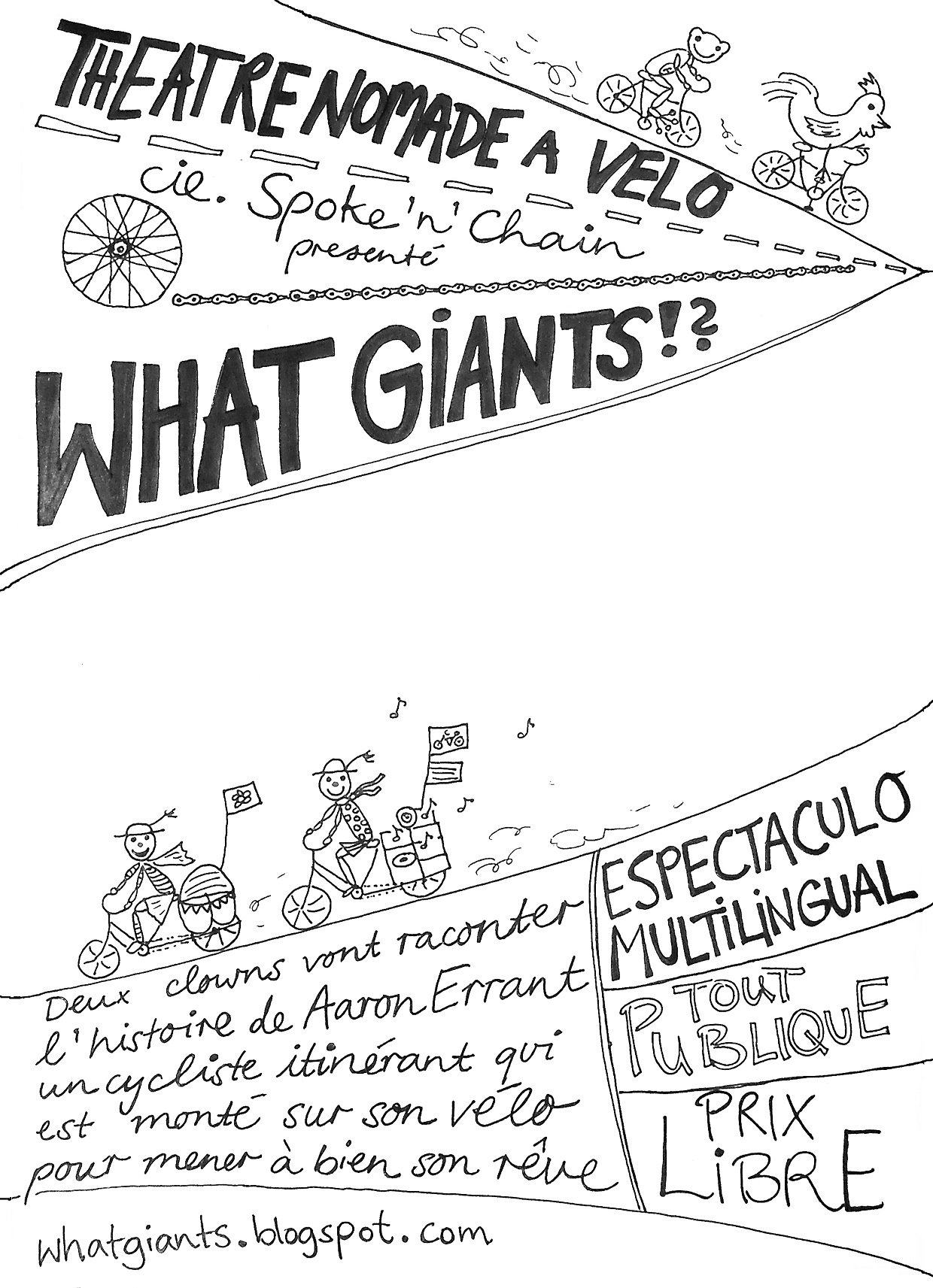 What giants Francais BW poster jpg