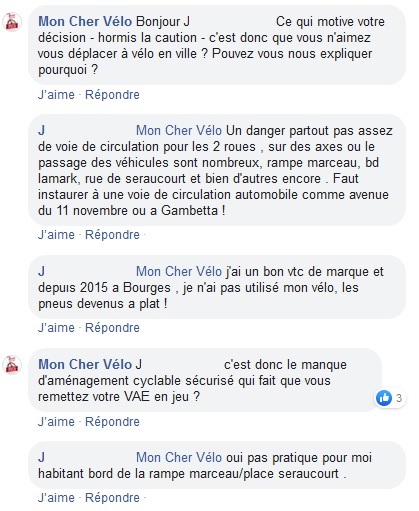 Témoignage cycloplus bourges agglobus